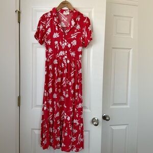 Piper & Scoot / BOHME Floral Belted Dress